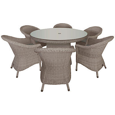 4 Seasons Outdoor Valentine 6 Seater Garden Dining Set Pure 4 Seasons Outdoor Valentine 6 Seater Garden Dining Set Pure